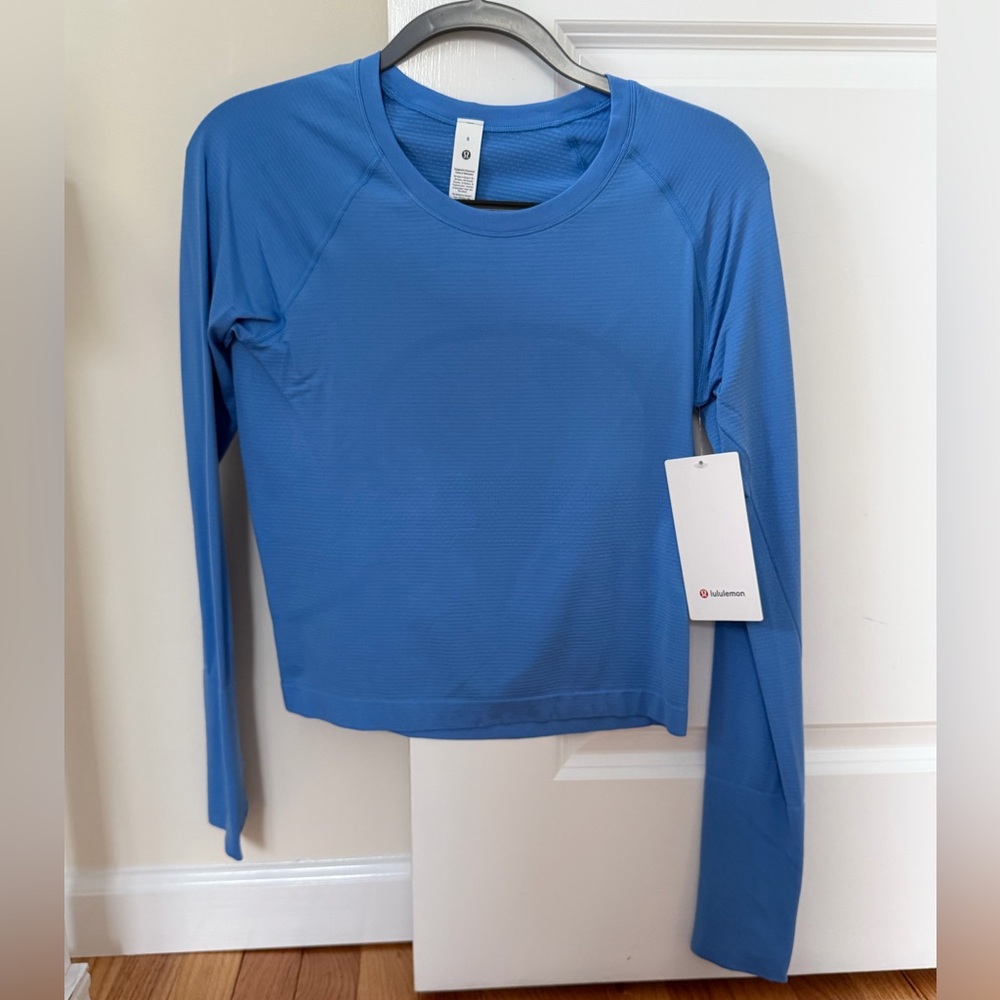 Lululemon Swiftly Tech LS Race Length - Pool Party